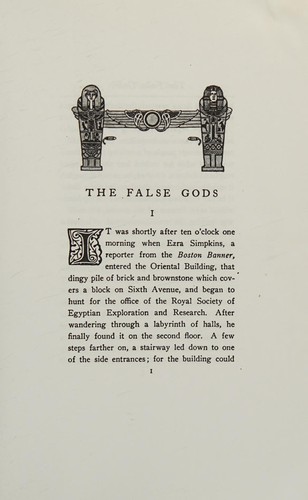 George Horace Lorimer: The False Gods (2008, Kessinger Publishing, LLC)