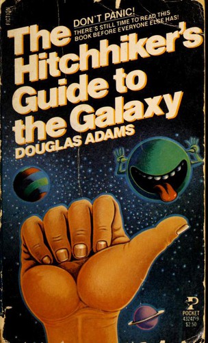 دوغلاس آدمز: The Hitchhiker's Guide to the Galaxy (Paperback, 1981, Pocket Books)